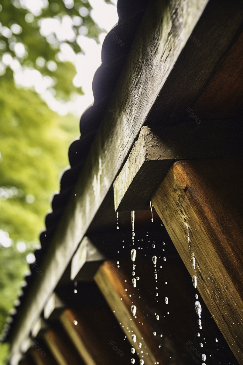春天下雨的寺庙屋檐摄影实拍,高清,摄影图,摄影图片,图片大全,摄影图免费下载